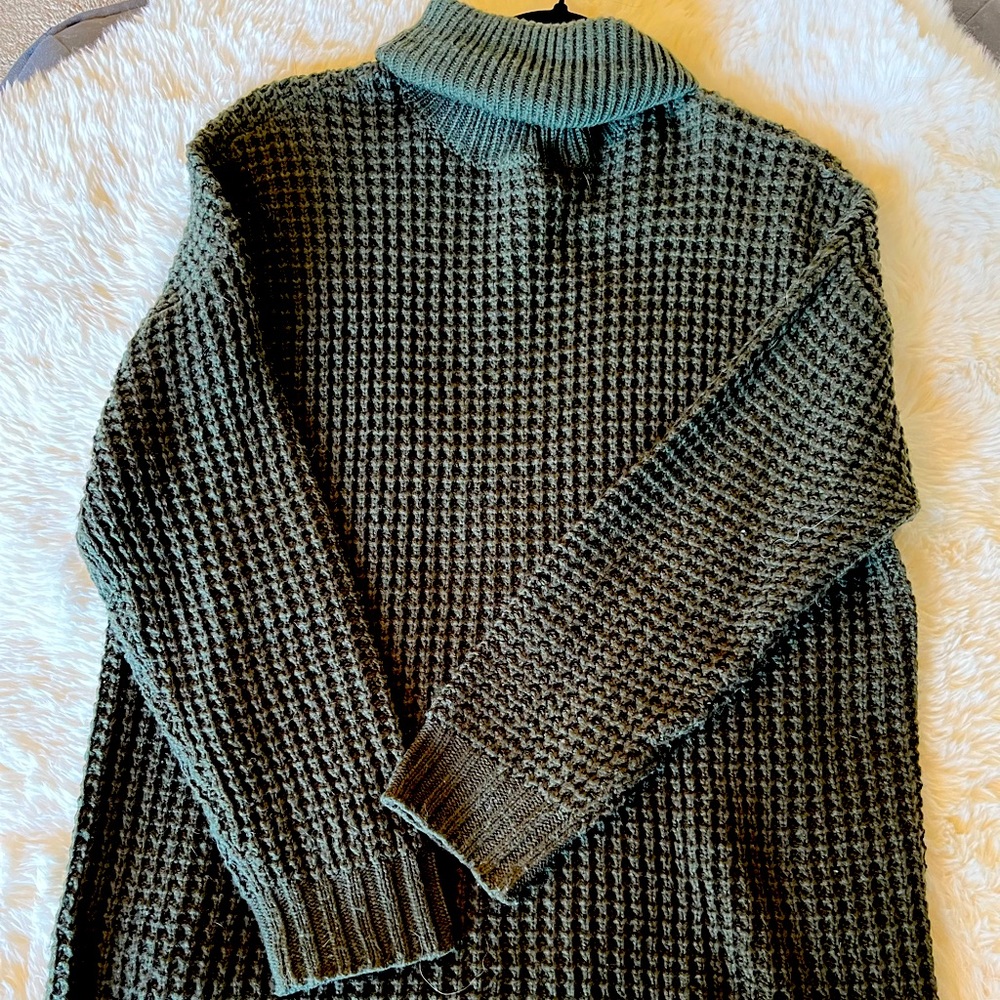 Green sweater